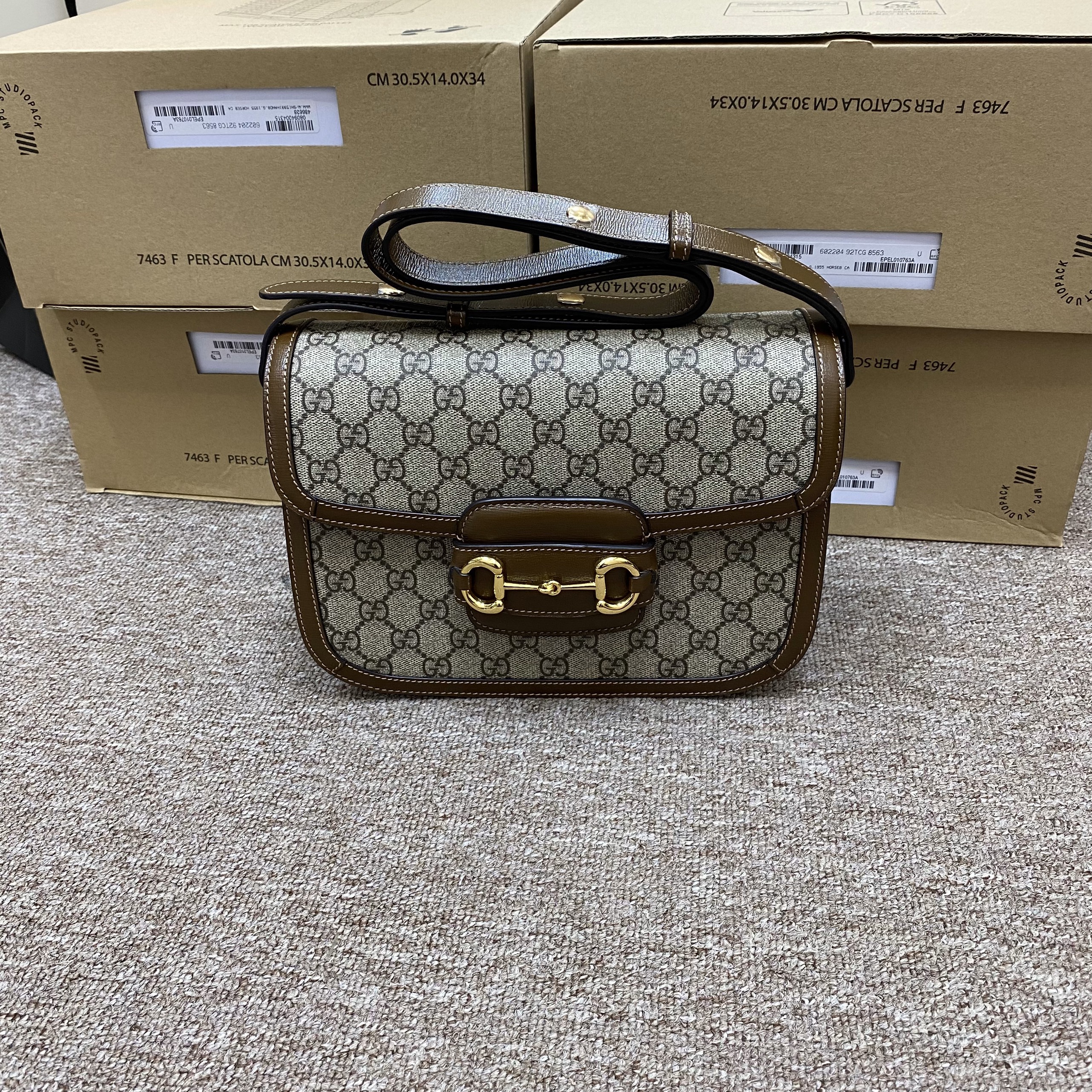 Túi Xách Gucci 1955 Bản Như Auth 