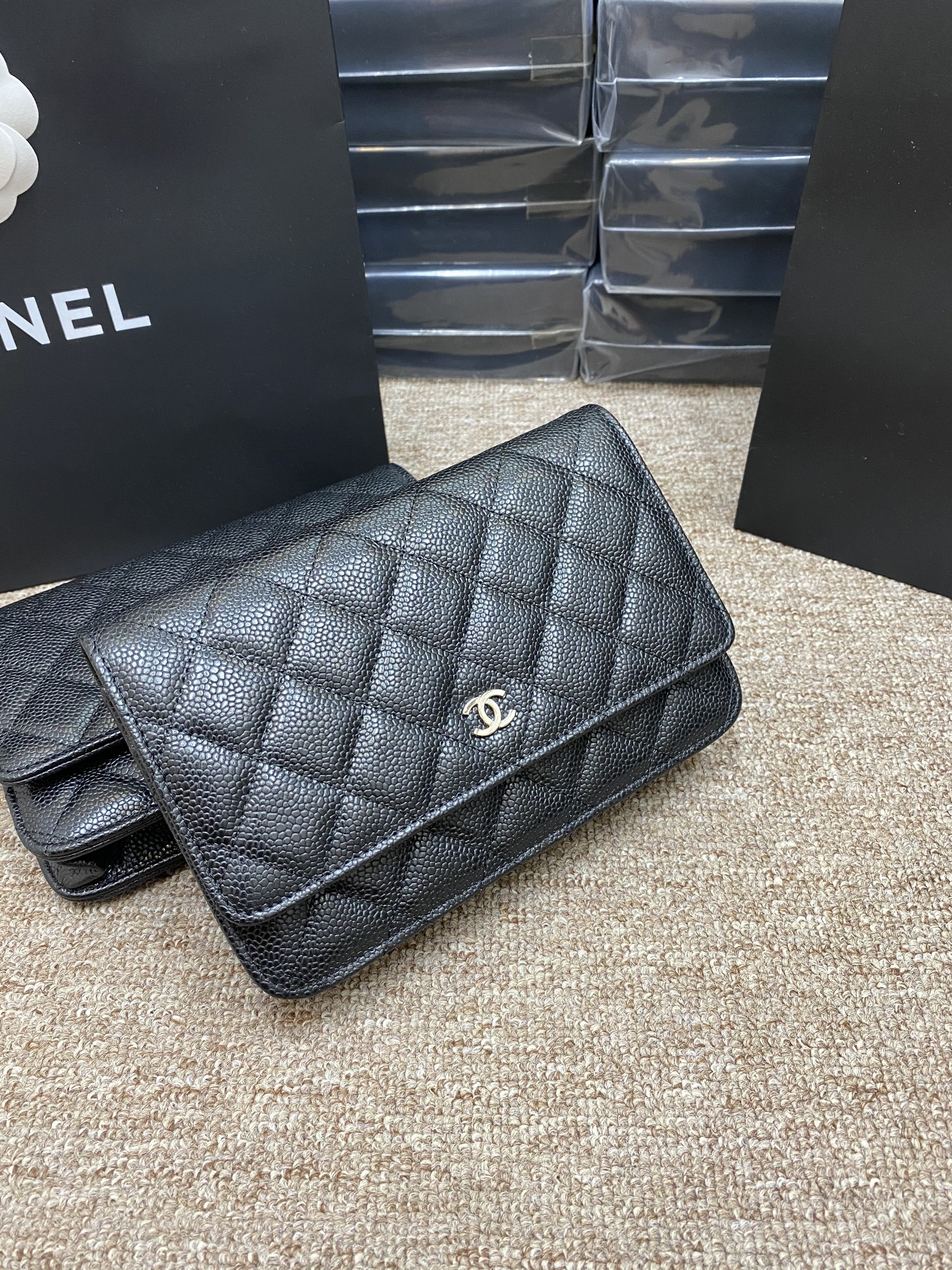 Chanel Woc 2020 Khóa Bạc- KK