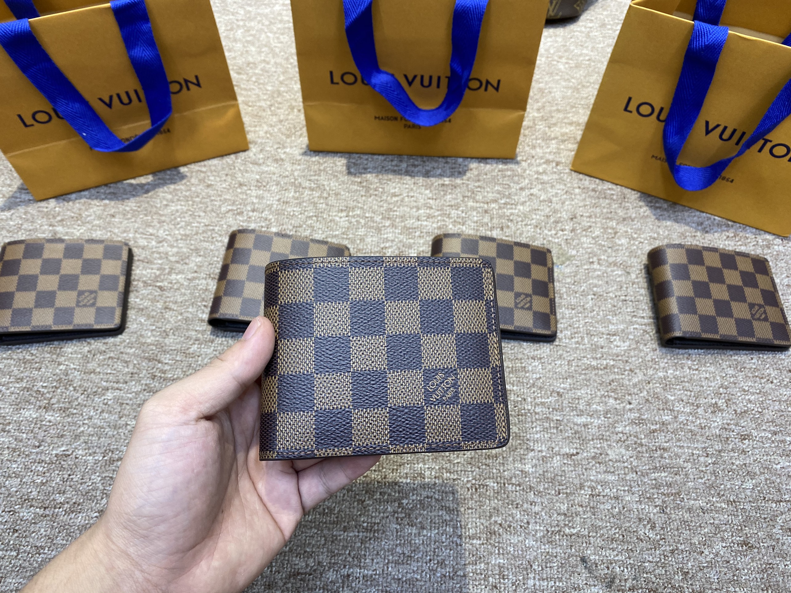 VÍ NGẮN LV Damier - LSH