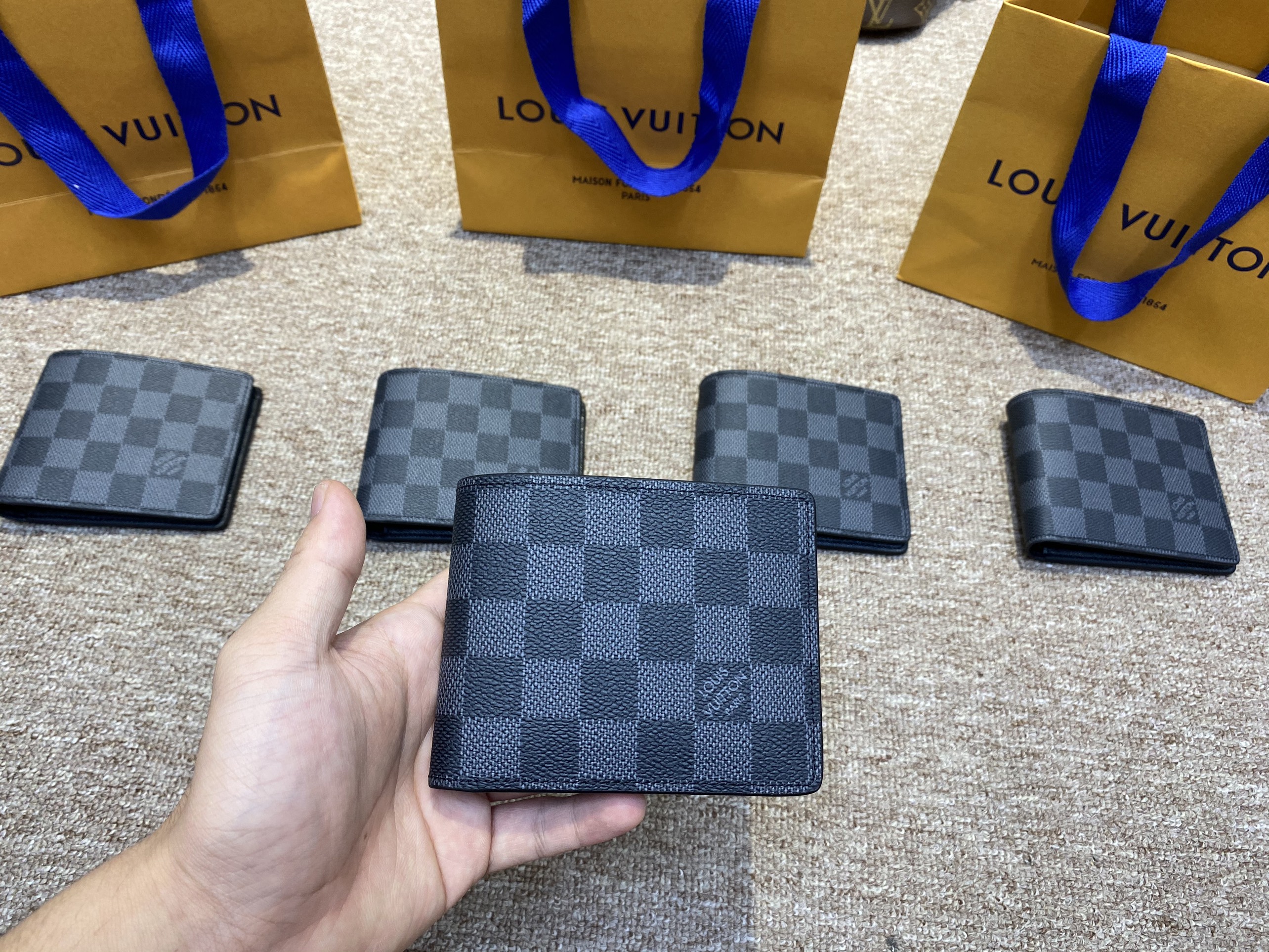 VÍ NGẮN LV Damier - LSH